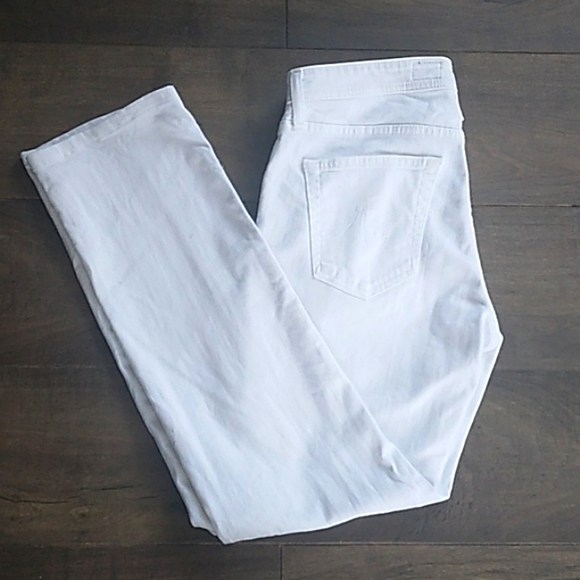 ADRIANO GOLDSCHMED COTTON BLEND THE MATCHBOX SLIM STRAIGHT JEANS WOMANS 32R - Picture 6 of 12